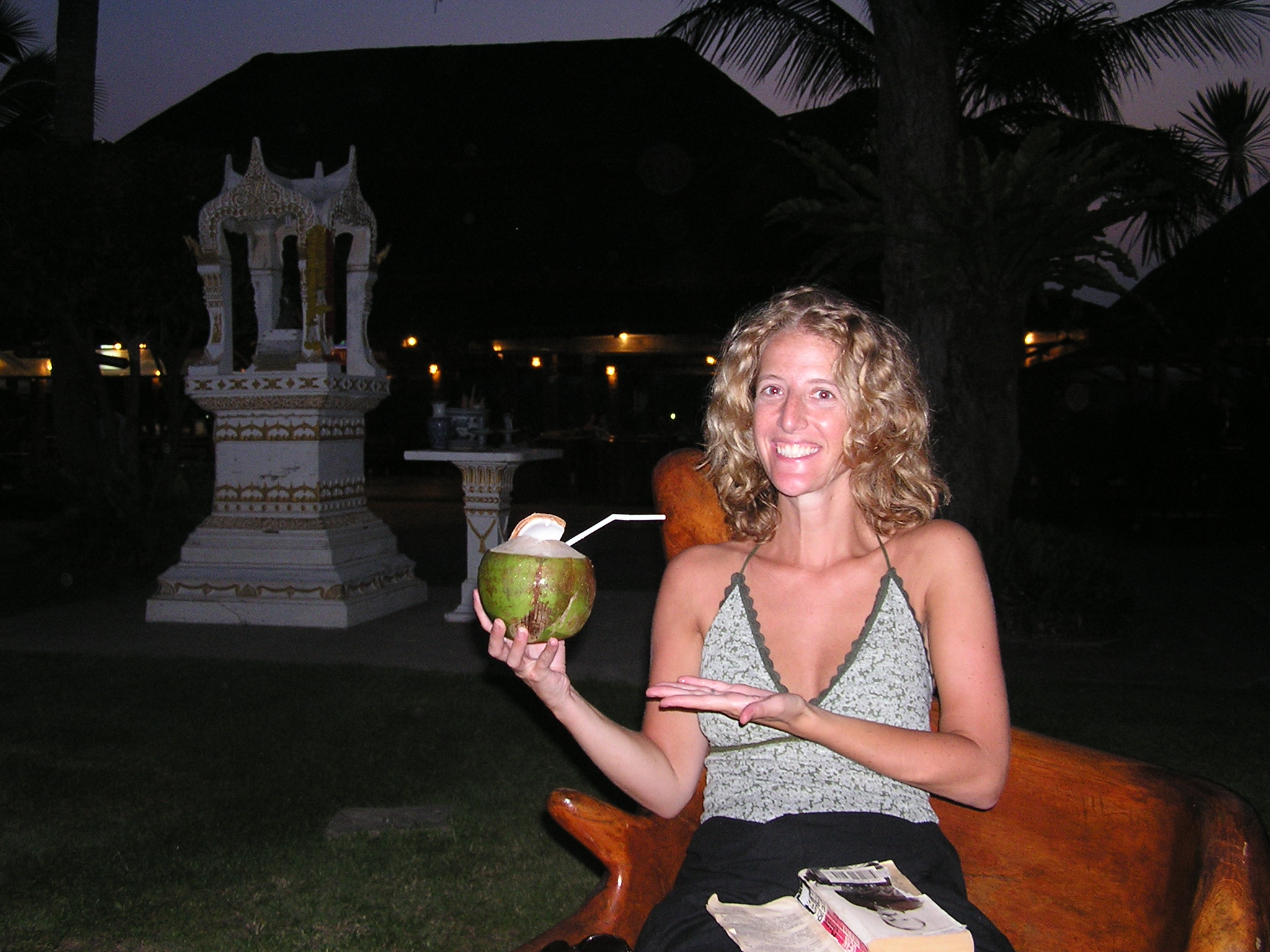 Its all about the coconut juice in Thailand