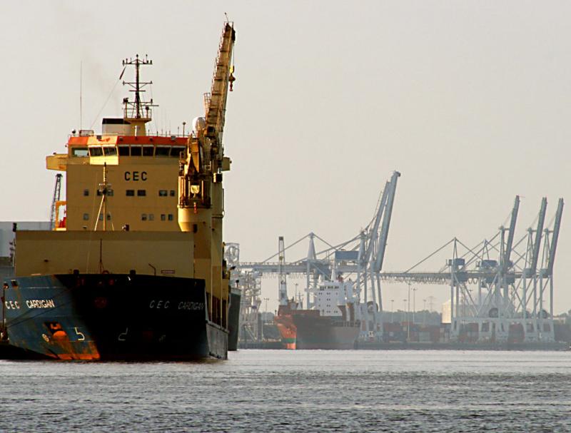 River traffic