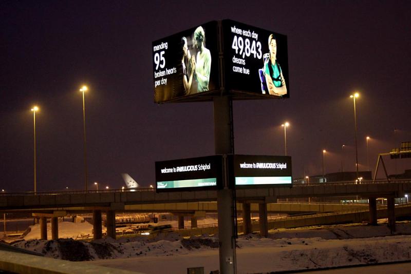 Night at Schiphol