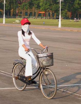 Cycling in Hanoi