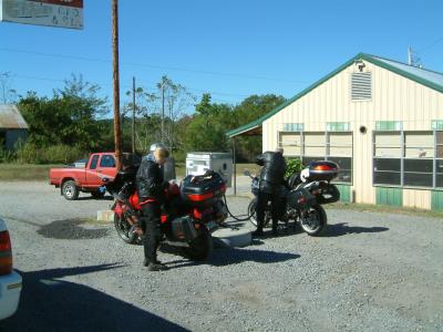Gas stop in nowhere land