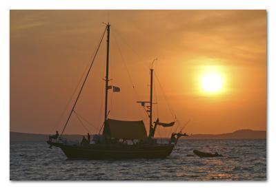 Ibiza Sunset and Boat *by Jon Stern