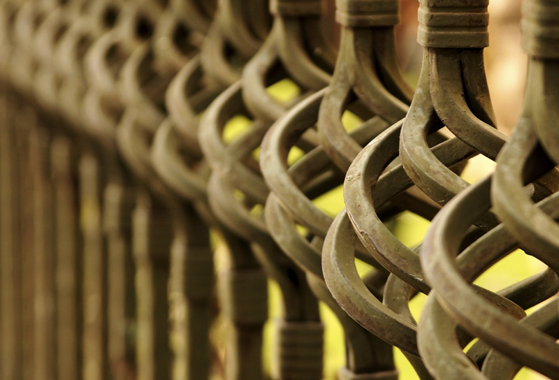 iron rails