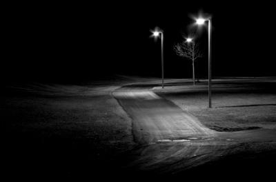 Night path
