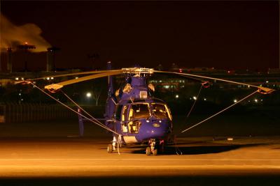 Helicopter by night (*)