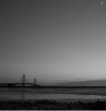 Mackinac Bridge at Night