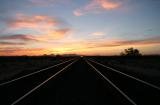 Railroad Sunset (*)