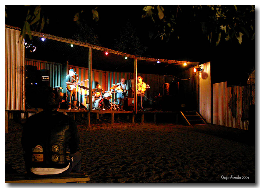 Playing to an audience of one.
