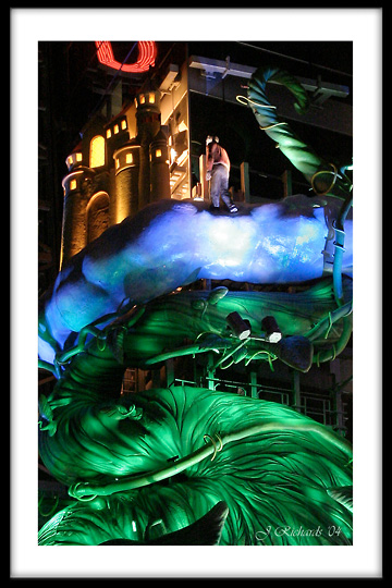 * Times Square Beanstalk by Lonnit Rysher