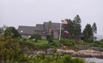 September 2004, Kennebunkport, Pres. Bush's house