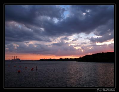 Sunset on Lake Fayette.jpg