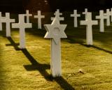 Star of David Headstone in Veterans Cemetary