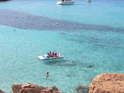 Cala Saona - Pedalo