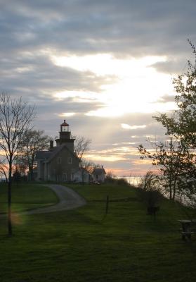 Lighthouse at Golden Point State Park