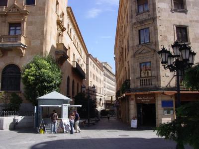 Streets of Salamanca.