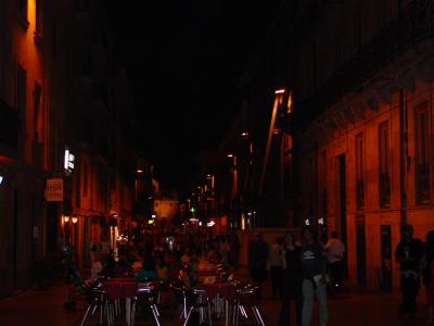 Salamanca at night.