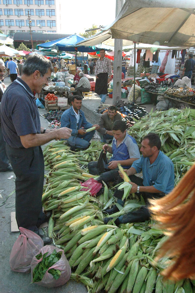 Corum market scene