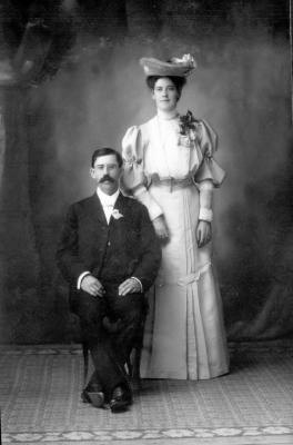 Joseph Brule, and  wife
