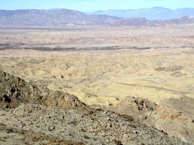 View of Corrizo Badlands