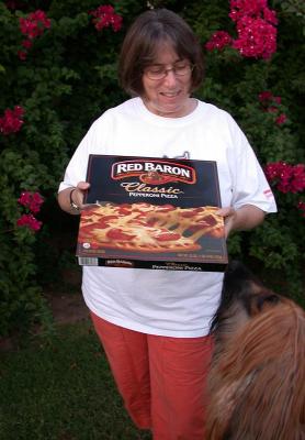 Jupiter approves of this Red Baron Pizza