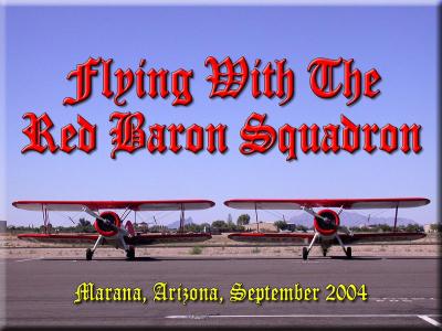 Flying with the Red Baron Squadron