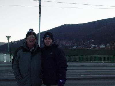 Heidelburg Germany - Dad & I 12/03
