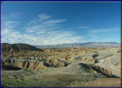 Mud Hills - Carrizo Badlands