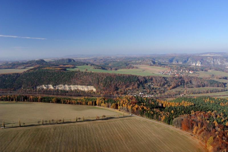 view from lilienstein summit