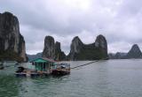 fish and house boat