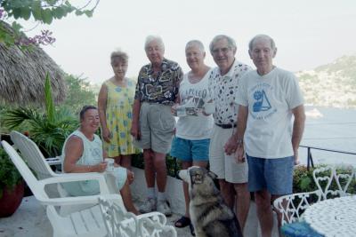 Casa Giovanna, Acapulco - With owners and guests