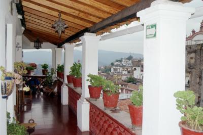 Hotel Mi Casita terrace, Taxco
