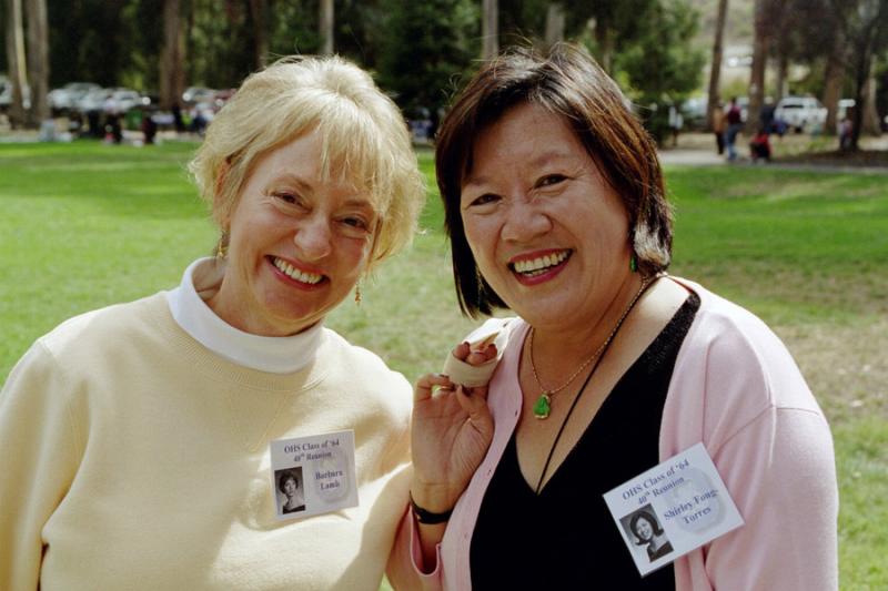 Barbara Lamb and Shirley Fong-Torres