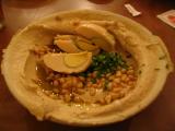 hummus/pinenuts
