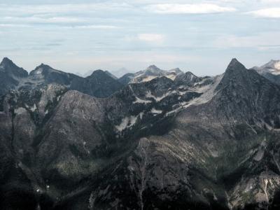 Rugged North Cascades Peaks