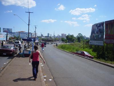 walking to Paraguay