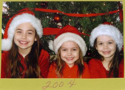 grandkids Christmas 2004