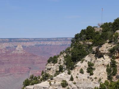 Across the canyon