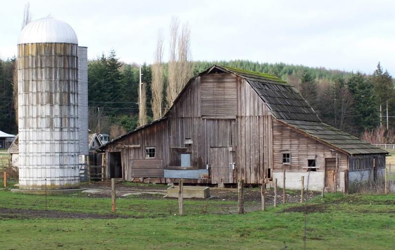 Old Barn in Poulsbo, WA.