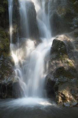 Small Water Fall Up Close.