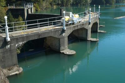 The Dam on the Elwha River.