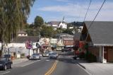 Looking South Down into Town.