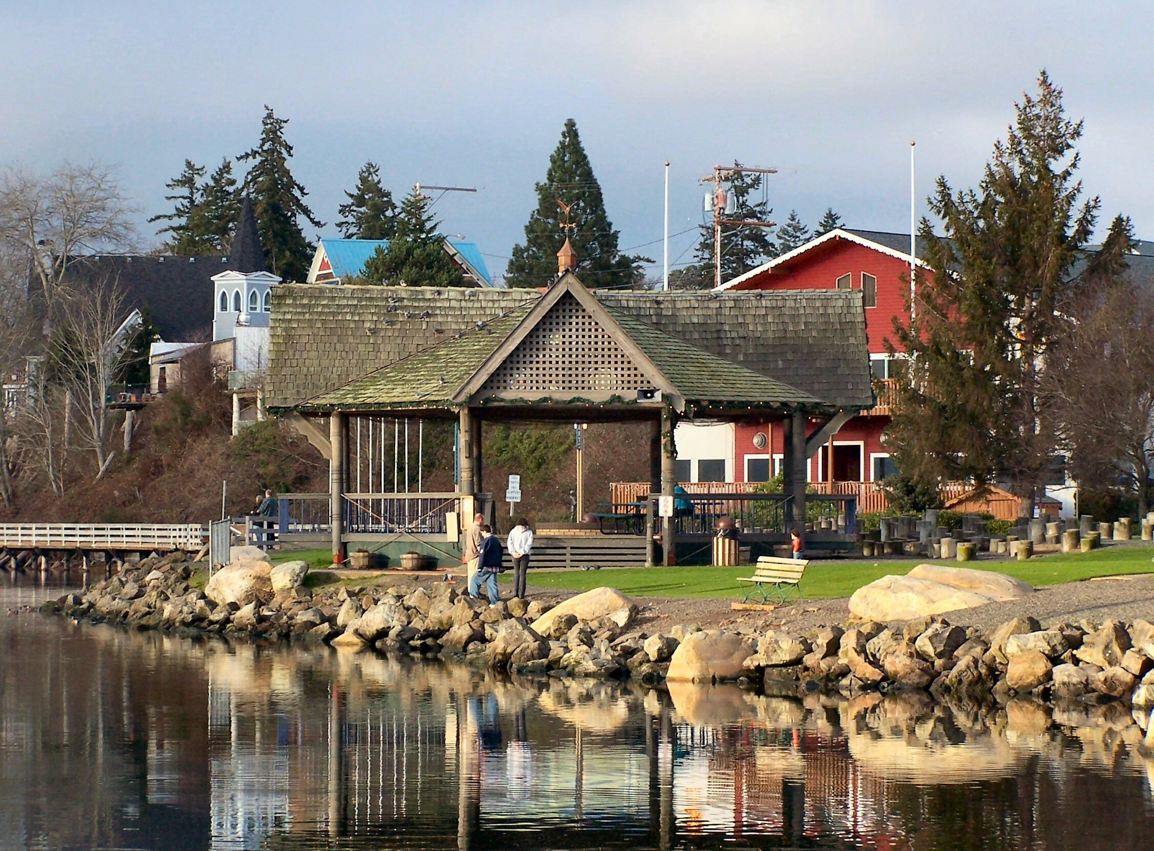 Gazebo In Poulsbo, Wa.