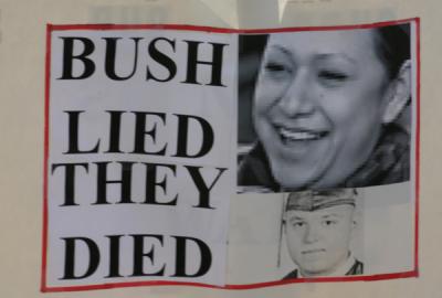 Bush lied