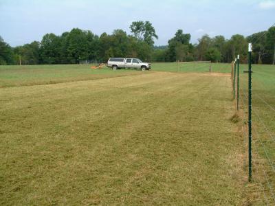 Mowed a 200 x 40 section with the Scag