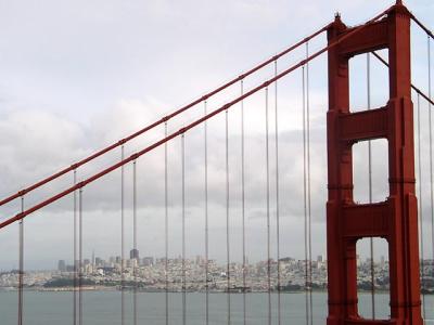 Golden Gate Bridge & San Francisco Cityscape