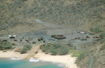24C-16 Kaho`olawe, looks like a beach landing place.