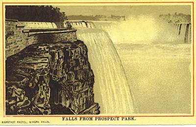 Falls from Prospect park