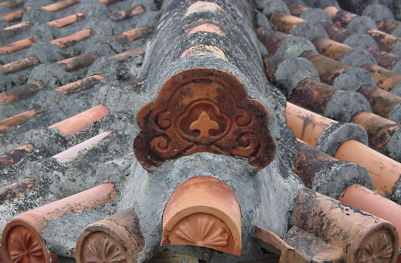 Traditional Okinawan roof