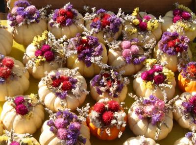 Miniature Thanksgiving Bouquets