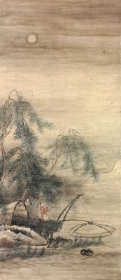 u42/hjsteed/medium/39649249.0502112JapaneseScrollInkandColoronPaper17th18thcentury.jpg